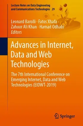 Barolli / Odhabi / Xhafa |  Advances in Internet, Data and Web Technologies | Buch |  Sack Fachmedien
