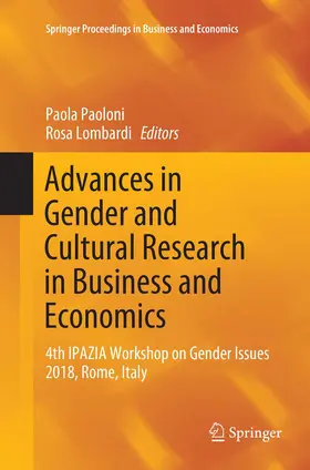 Lombardi / Paoloni |  Advances in Gender and Cultural Research in Business and Economics | Buch |  Sack Fachmedien