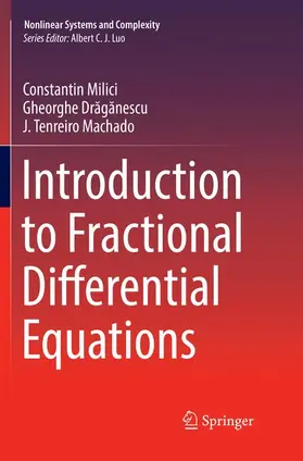 Milici / Tenreiro Machado / Draganescu |  Introduction to Fractional Differential Equations | Buch |  Sack Fachmedien