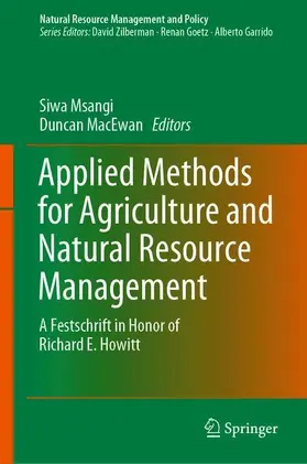 MacEwan / Msangi |  Applied Methods for Agriculture and Natural Resource Management | Buch |  Sack Fachmedien