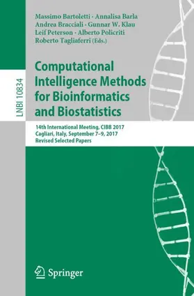 Bartoletti / Barla / Bracciali |  Computational Intelligence Methods for Bioinformatics and Biostatistics | Buch |  Sack Fachmedien