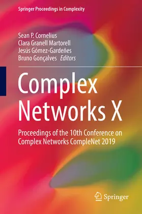 Cornelius / Granell Martorell / Gómez-Gardeñes |  Complex Networks X | eBook | Sack Fachmedien