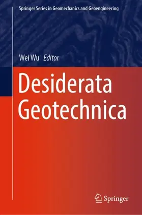 Wu |  Desiderata Geotechnica | Buch |  Sack Fachmedien