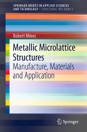 Mines | Metallic Microlattice Structures | E-Book | sack.de