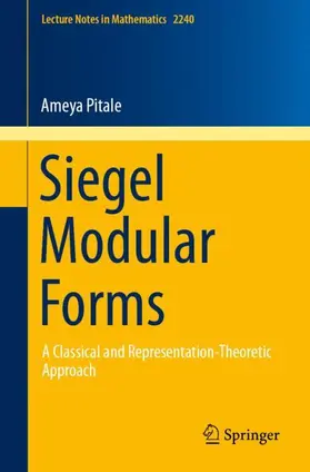 Pitale |  Siegel Modular Forms | Buch |  Sack Fachmedien