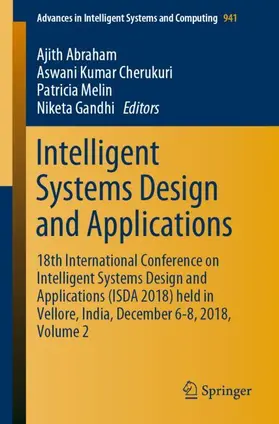 Abraham / Gandhi / Cherukuri |  Intelligent Systems Design and Applications | Buch |  Sack Fachmedien