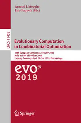 Liefooghe / Paquete |  Evolutionary Computation in Combinatorial Optimization | eBook | Sack Fachmedien