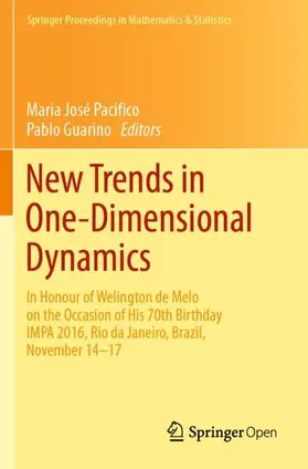Guarino / Pacifico |  New Trends in One-Dimensional Dynamics | Buch |  Sack Fachmedien