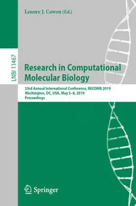 Cowen | Research in Computational Molecular Biology | E-Book | sack.de
