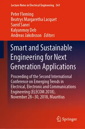 Fleming / Lacquet / Sanei | Smart and Sustainable Engineering for Next Generation Applications | E-Book | sack.de