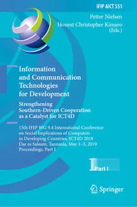 Nielsen / Kimaro |  Information and Communication Technologies for Development. Strengthening Southern-Driven Cooperation as a Catalyst for ICT4D | eBook | Sack Fachmedien