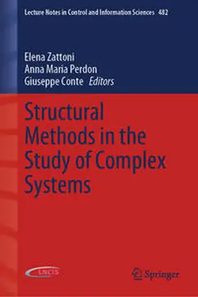 Zattoni / Perdon / Conte |  Structural Methods in the Study of Complex Systems | eBook | Sack Fachmedien