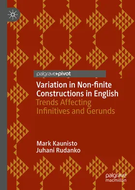 Kaunisto / Rudanko |  Variation in Non-finite Constructions in English | eBook | Sack Fachmedien