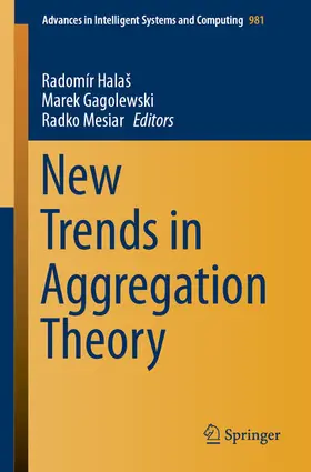 Halaš / Halas / Gagolewski |  New Trends in Aggregation Theory | eBook | Sack Fachmedien