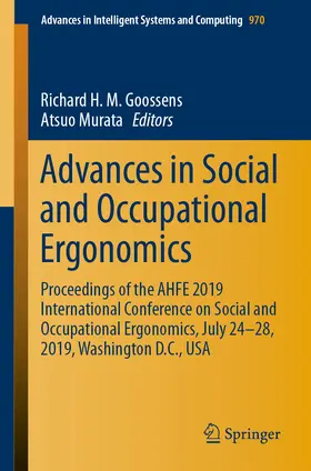 Goossens / Murata |  Advances in Social and Occupational Ergonomics | eBook | Sack Fachmedien
