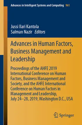 Kantola / Nazir | Advances in Human Factors, Business Management and Leadership | E-Book | sack.de