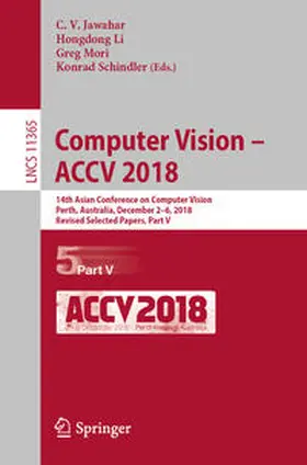 Jawahar / Li / Mori |  Computer Vision – ACCV 2018 | eBook | Sack Fachmedien