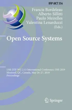 Bordeleau / Lenarduzzi / Sillitti |  Open Source Systems | Buch |  Sack Fachmedien