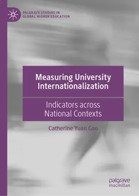 Gao |  Measuring University Internationalization | eBook | Sack Fachmedien