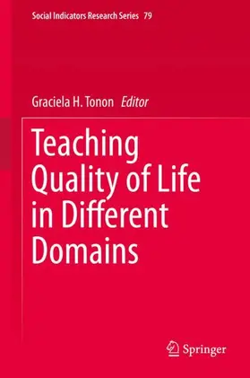 Tonon |  Teaching Quality of Life in Different Domains | Buch |  Sack Fachmedien