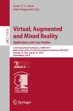 Chen / Fragomeni |  Virtual, Augmented and Mixed Reality. Applications and Case Studies | Buch |  Sack Fachmedien