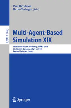 Davidsson / Verhagen |  Multi-Agent-Based Simulation XIX | eBook | Sack Fachmedien