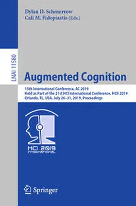 Schmorrow / Fidopiastis | Augmented Cognition | E-Book | sack.de