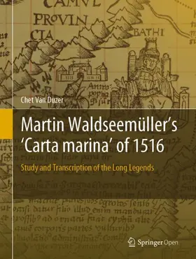 Van Duzer |  Martin Waldseemüller's 'Carta marina' of 1516 | Buch |  Sack Fachmedien