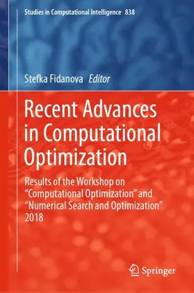 Fidanova |  Recent Advances in Computational Optimization | Buch |  Sack Fachmedien