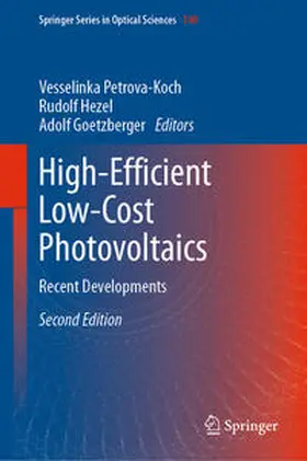 Petrova-Koch / Hezel / Goetzberger |  High-Efficient Low-Cost Photovoltaics | eBook | Sack Fachmedien