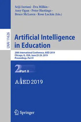 Isotani / Millán / Ogan |  Artificial Intelligence in Education | eBook | Sack Fachmedien
