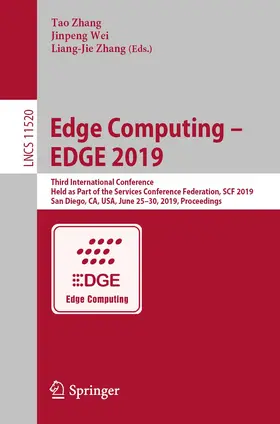 Zhang / Wei |  Edge Computing - EDGE 2019 | Buch |  Sack Fachmedien