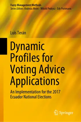 Terán |  Dynamic Profiles for Voting Advice Applications | eBook | Sack Fachmedien