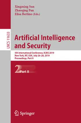 Sun / Pan / Bertino |  Artificial Intelligence and Security | eBook | Sack Fachmedien