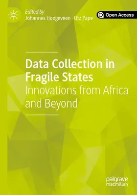 Pape / Hoogeveen |  Data Collection in Fragile States | Buch |  Sack Fachmedien