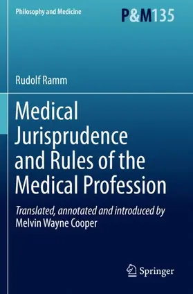 Ramm |  Medical Jurisprudence and Rules of the Medical Profession | Buch |  Sack Fachmedien