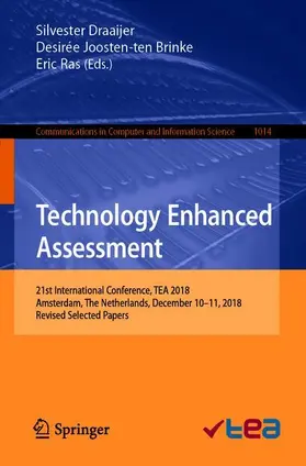 Draaijer / Ras / Joosten-ten Brinke |  Technology Enhanced Assessment | Buch |  Sack Fachmedien
