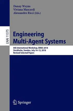Weyns / Ricci / Mascardi |  Engineering Multi-Agent Systems | Buch |  Sack Fachmedien