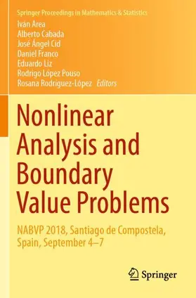 Area / Cabada / Cid |  Nonlinear Analysis and Boundary Value Problems | Buch |  Sack Fachmedien