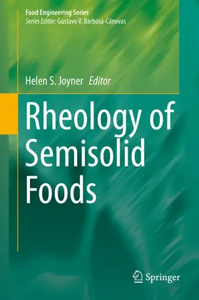 Joyner |  Rheology of Semisolid Foods | eBook | Sack Fachmedien