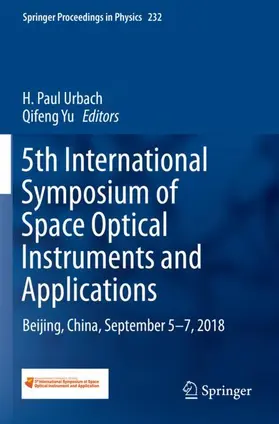 Yu / Urbach |  5th International Symposium of Space Optical Instruments and Applications | Buch |  Sack Fachmedien