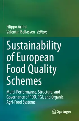 Arfini / Bellassen |  Sustainability of European Food Quality Schemes | Buch |  Sack Fachmedien