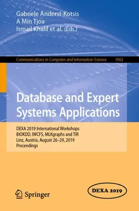 Anderst-Kotsis / Moser / Tjoa |  Database and Expert Systems Applications | Buch |  Sack Fachmedien