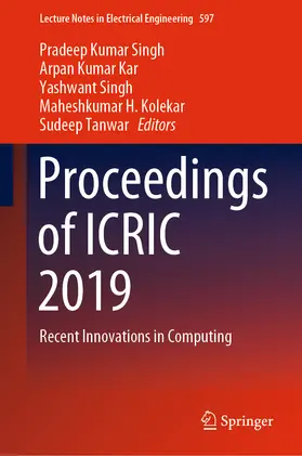 Singh / Kar / Kolekar | Proceedings of ICRIC 2019 | E-Book | sack.de
