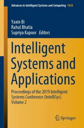 Bi / Kapoor / Bhatia |  Intelligent Systems and Applications | Buch |  Sack Fachmedien