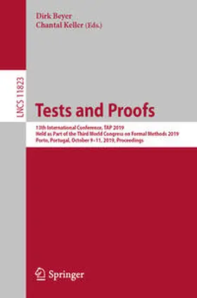 Beyer / Keller |  Tests and Proofs | eBook | Sack Fachmedien