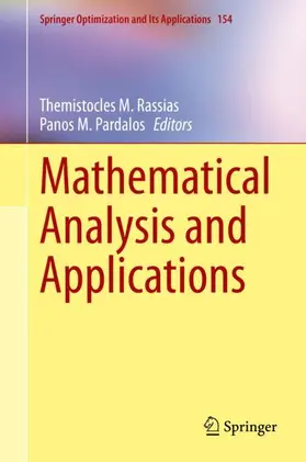 Pardalos / Rassias |  Mathematical Analysis and Applications | Buch |  Sack Fachmedien