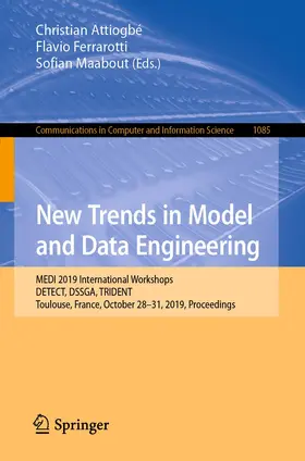 Attiogbé / Maabout / Ferrarotti |  New Trends in Model and Data Engineering | Buch |  Sack Fachmedien