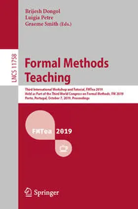 Dongol / Petre / Smith | Formal Methods Teaching | E-Book | sack.de