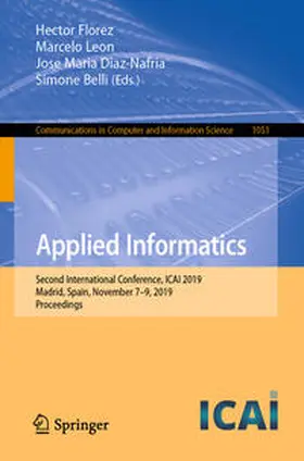 Florez / Leon / Diaz-Nafria |  Applied Informatics | eBook | Sack Fachmedien